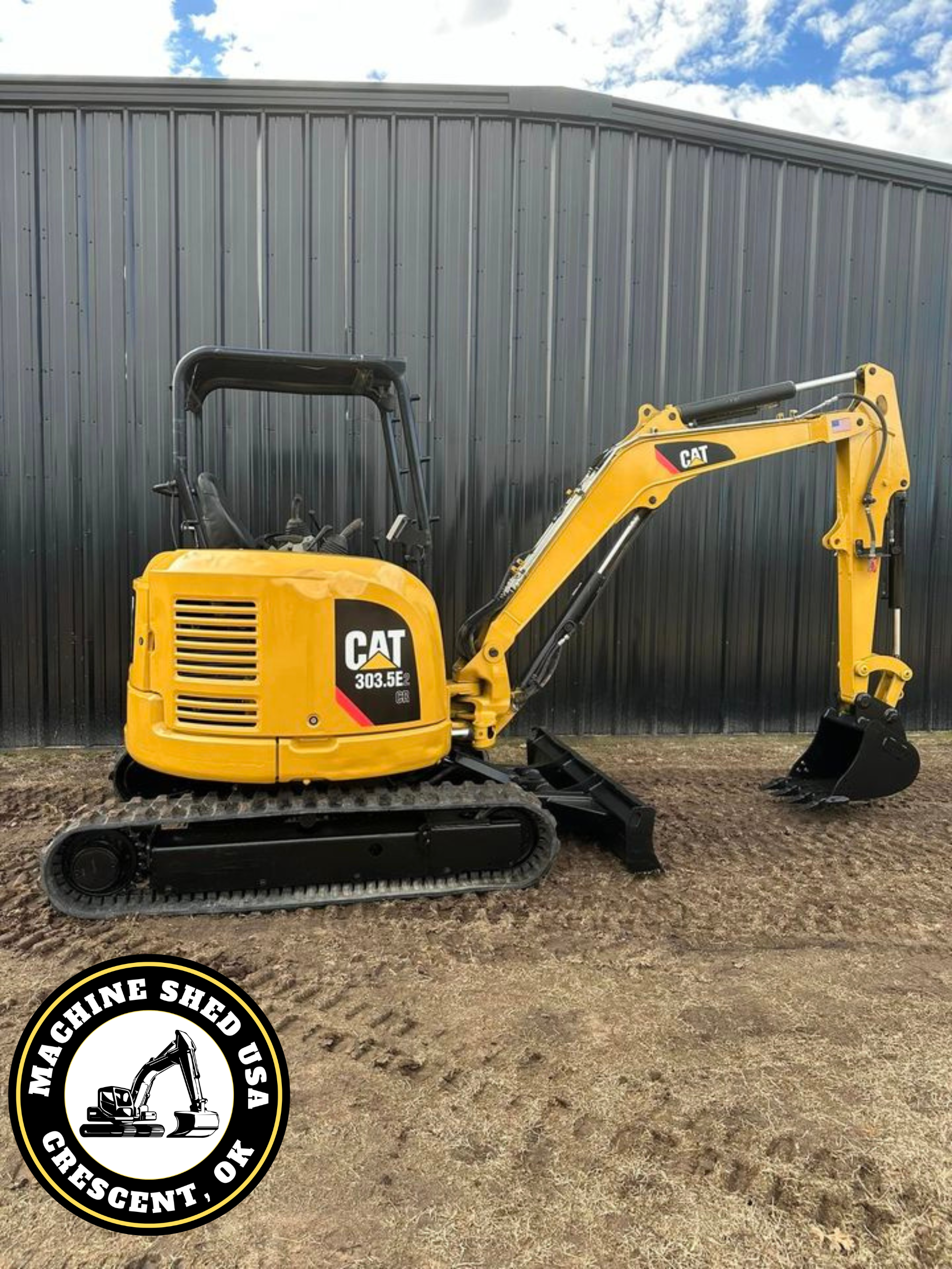 SOLD-Cat 303.5E2 CR Excavator