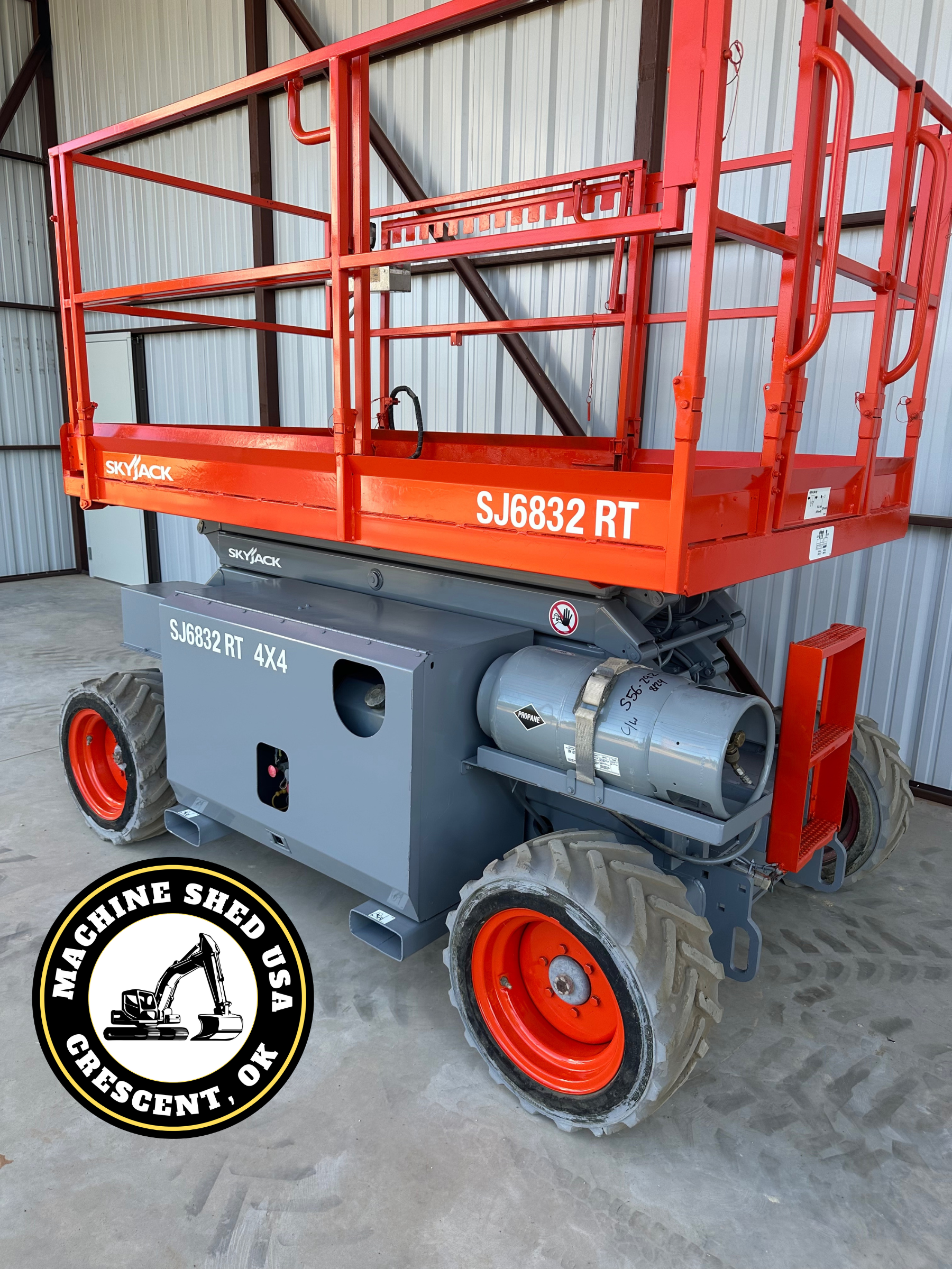 SOLD-2015 Skyjack SJ6832 Off-road Scissor Lift