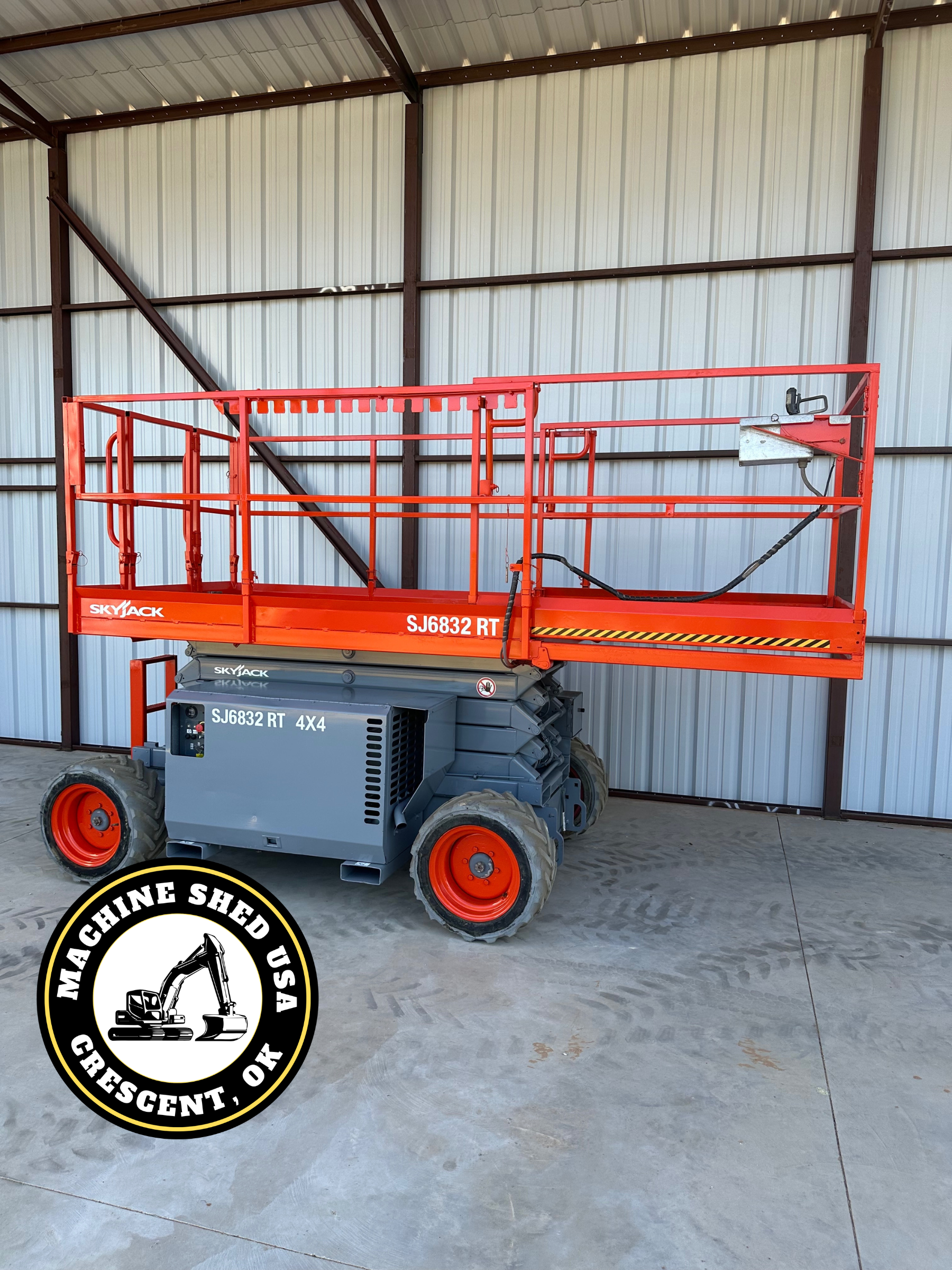 SOLD-2015 Skyjack SJ6832 Off-road Scissor Lift