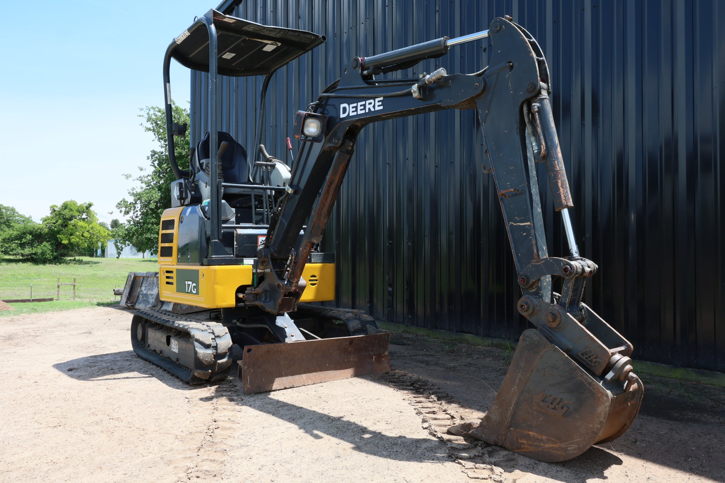 SOLD-2017 John Deere 17G Mini Excavator