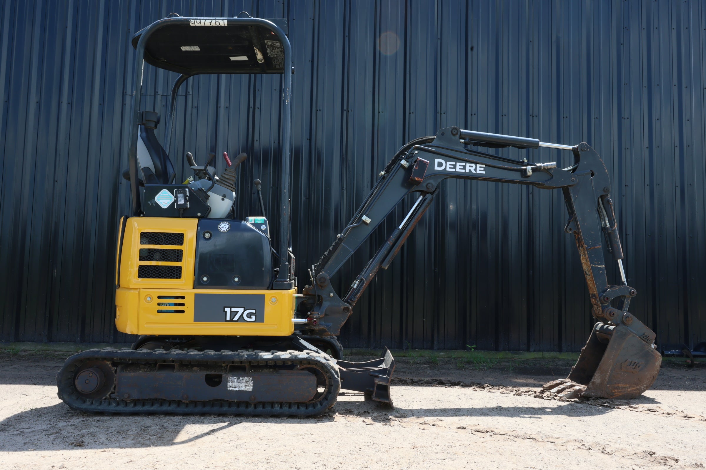 SOLD-2017 John Deere 17G Mini Excavator