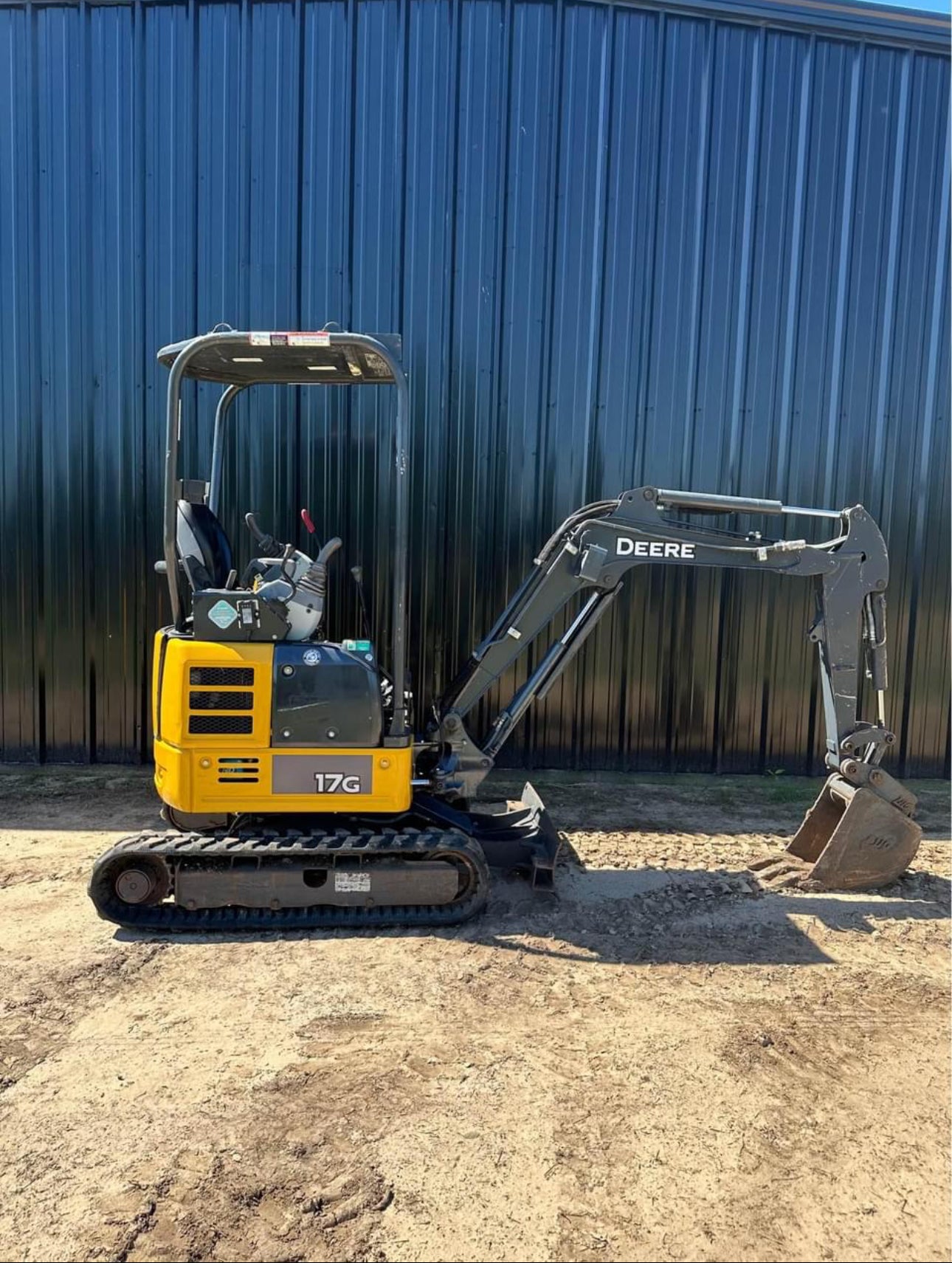 SOLD-2017 John Deere 17G Mini Excavator