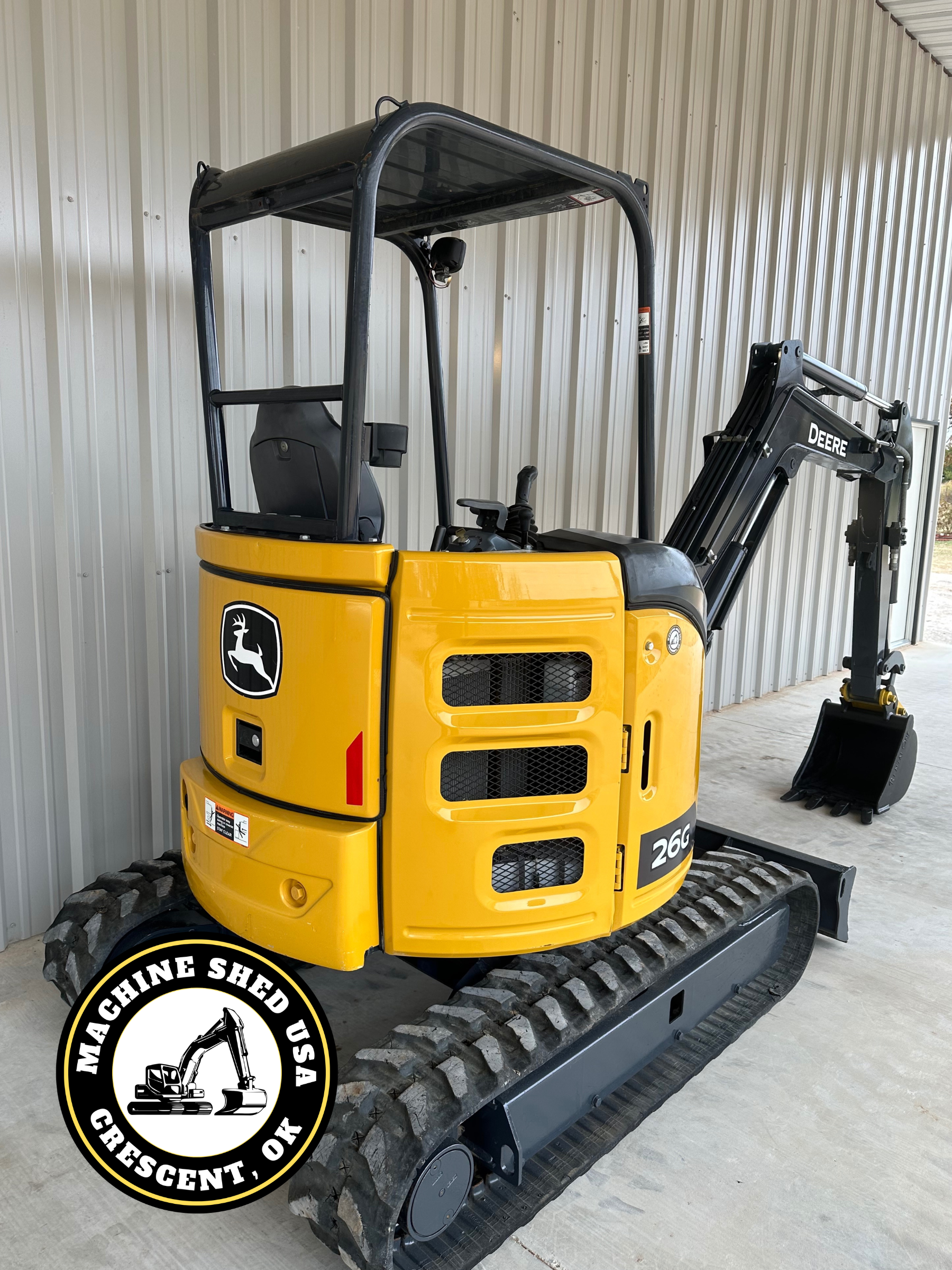 John Deere 26G Mini Excavator Rental