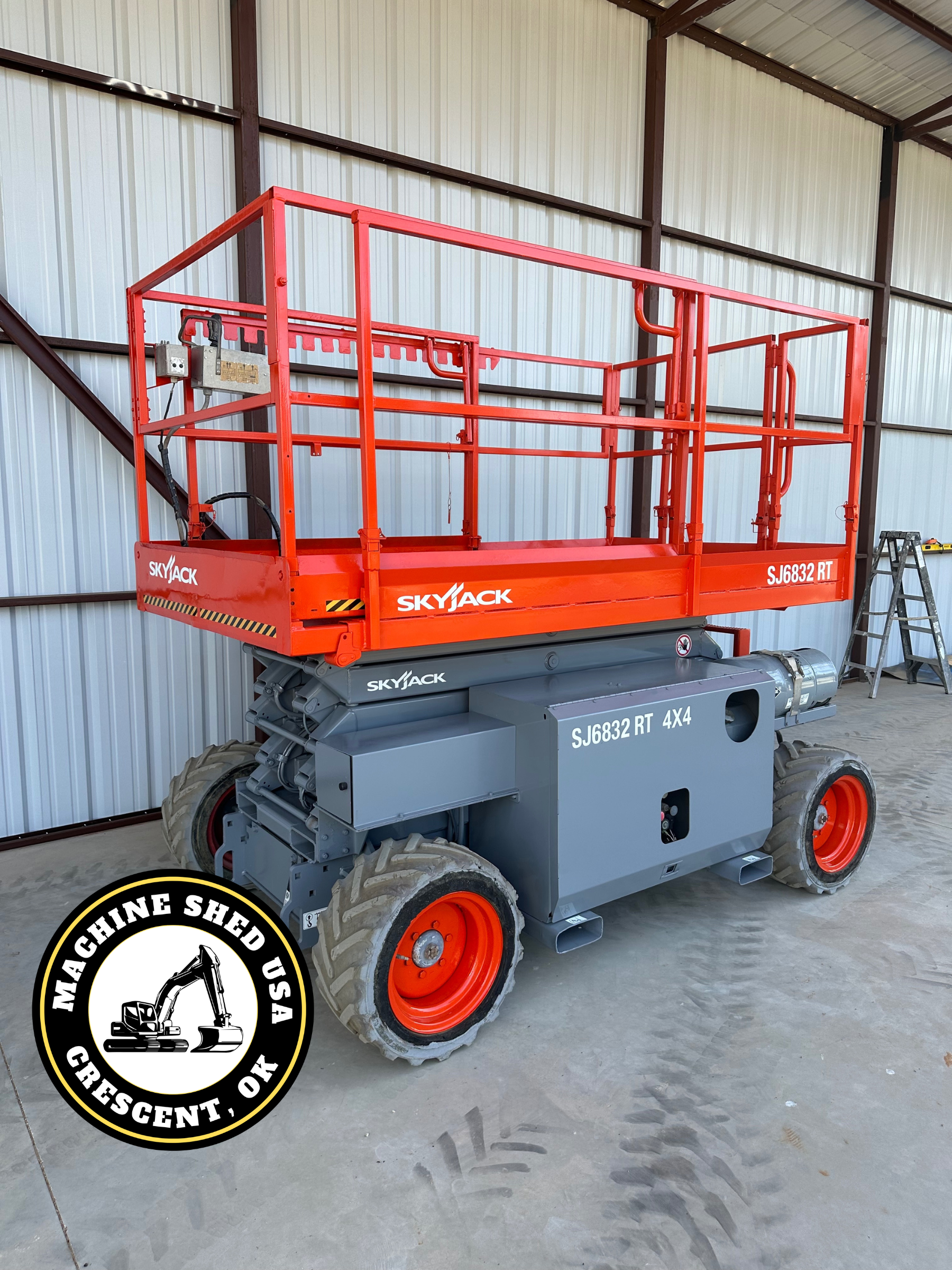 SOLD-2015 Skyjack SJ6832 Off-road Scissor Lift