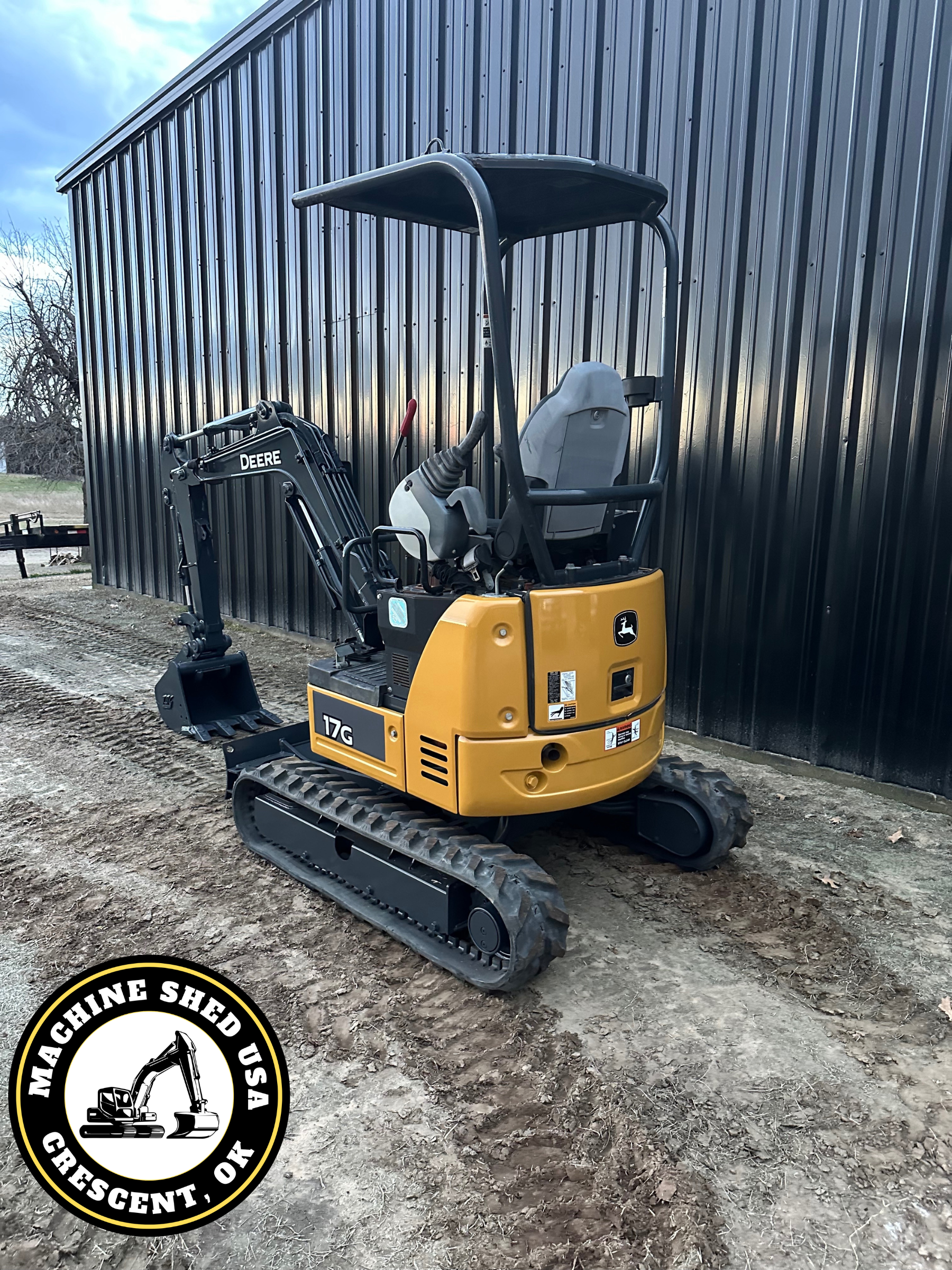 SOLD-2017 John Deere 17G Mini Excavator