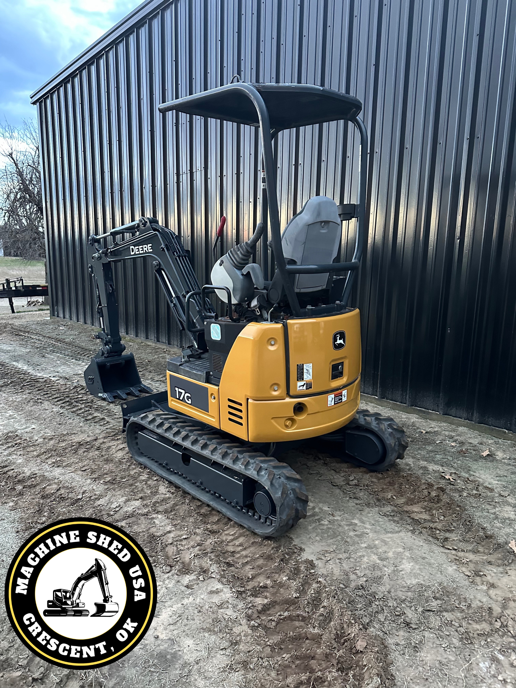 2017 John Deere 17G Mini Excavator