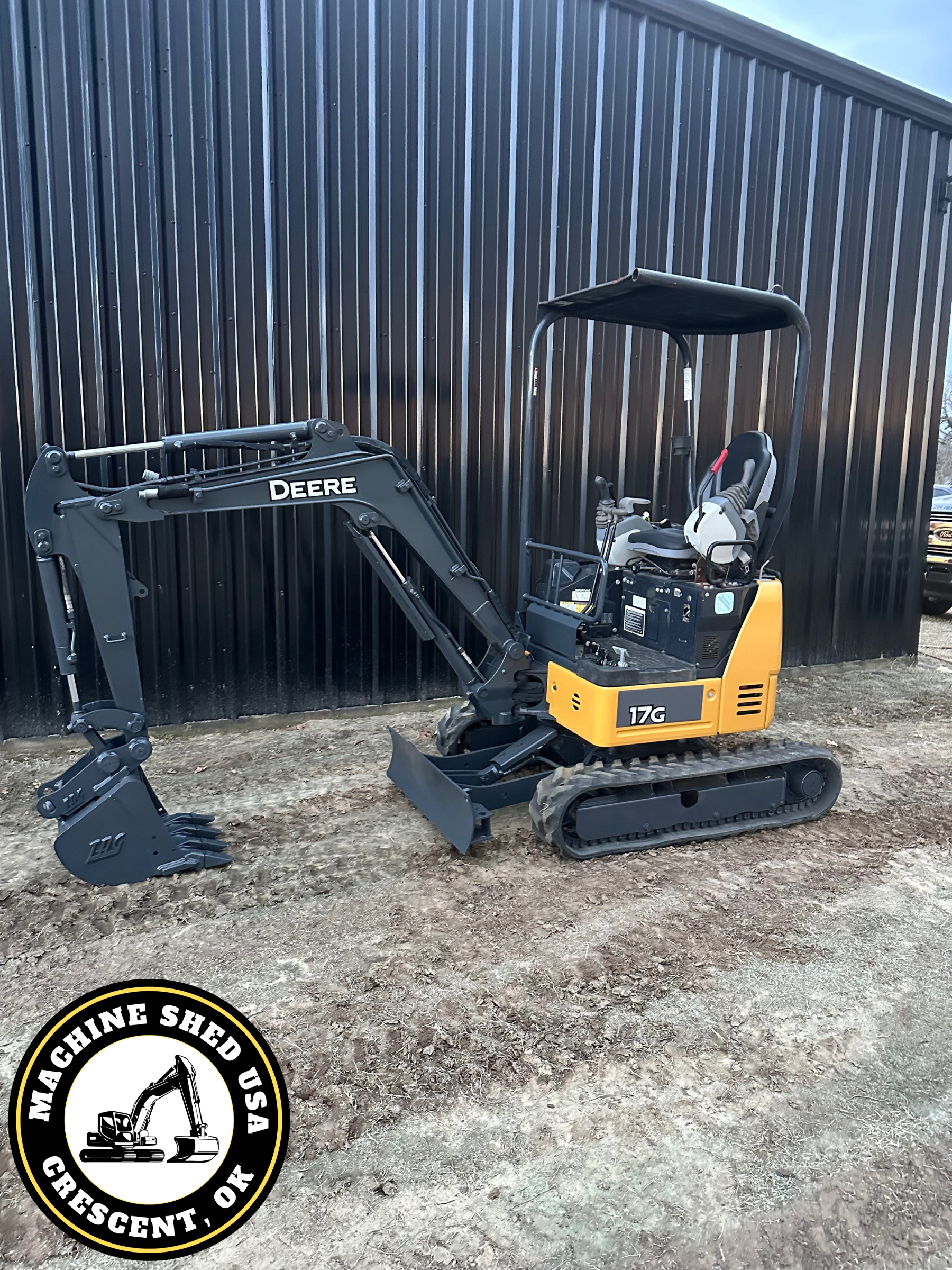 SOLD-2017 John Deere 17G Mini Excavator