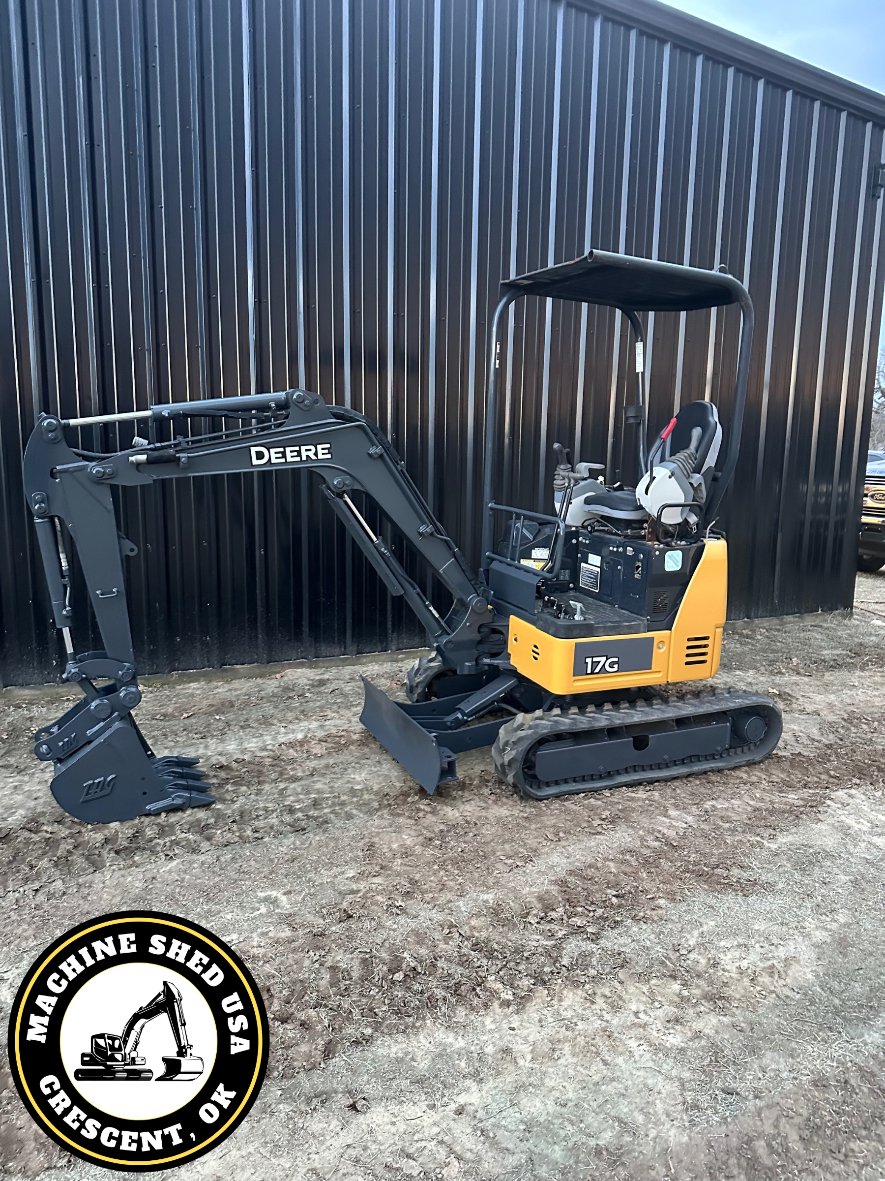 2017 John Deere 17G Mini Excavator